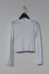 BASERANGE cotton long sleeve SEODLS white